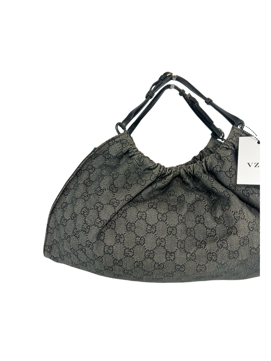Gucci Canvas Monogram Shoulder Bag