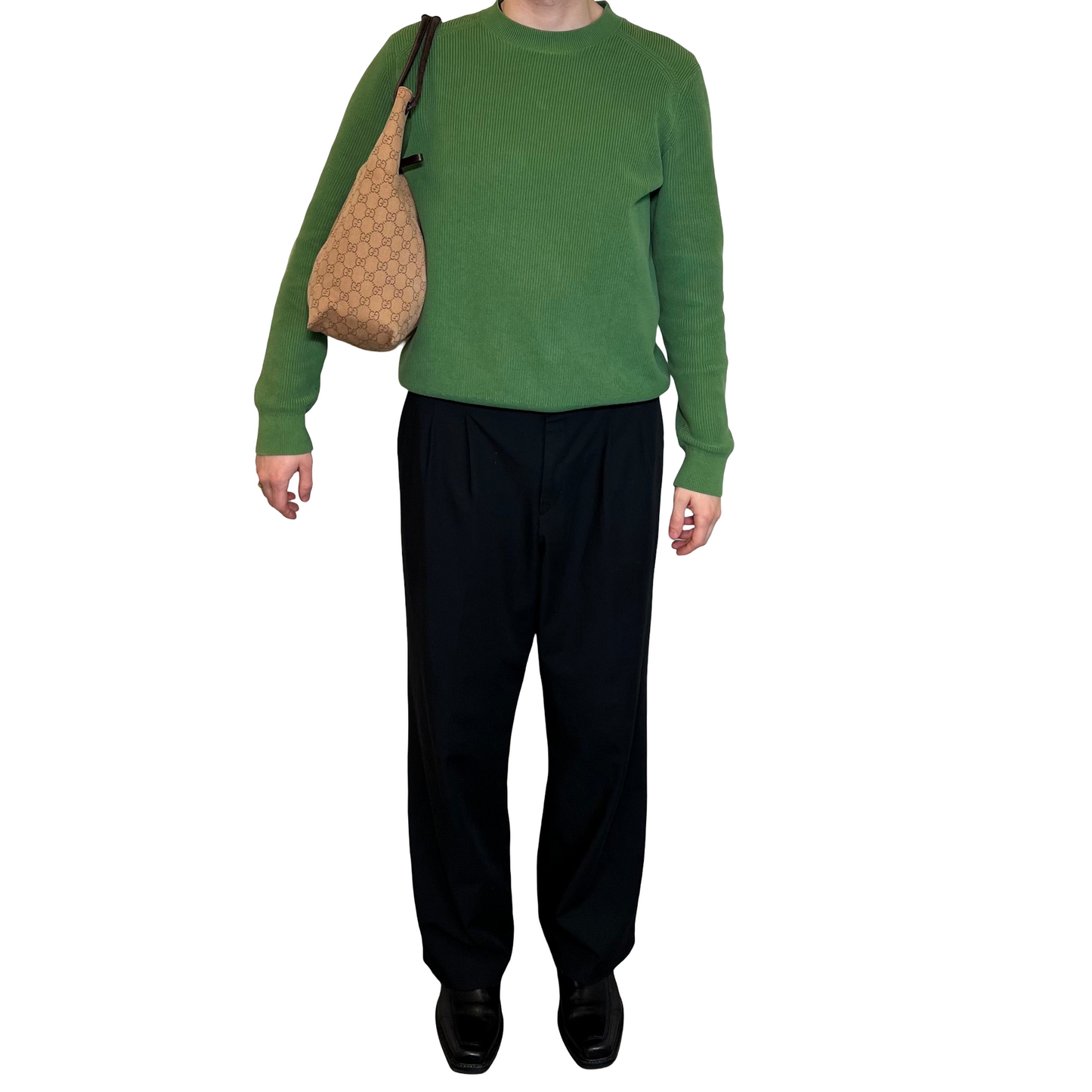 Gucci Light Brown Canvas Shoulderbag