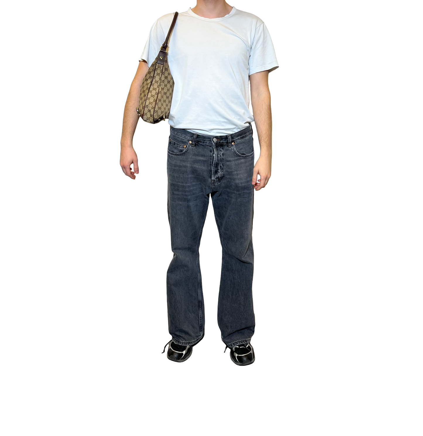 Gucci Big Canvas GG Shoulderbag