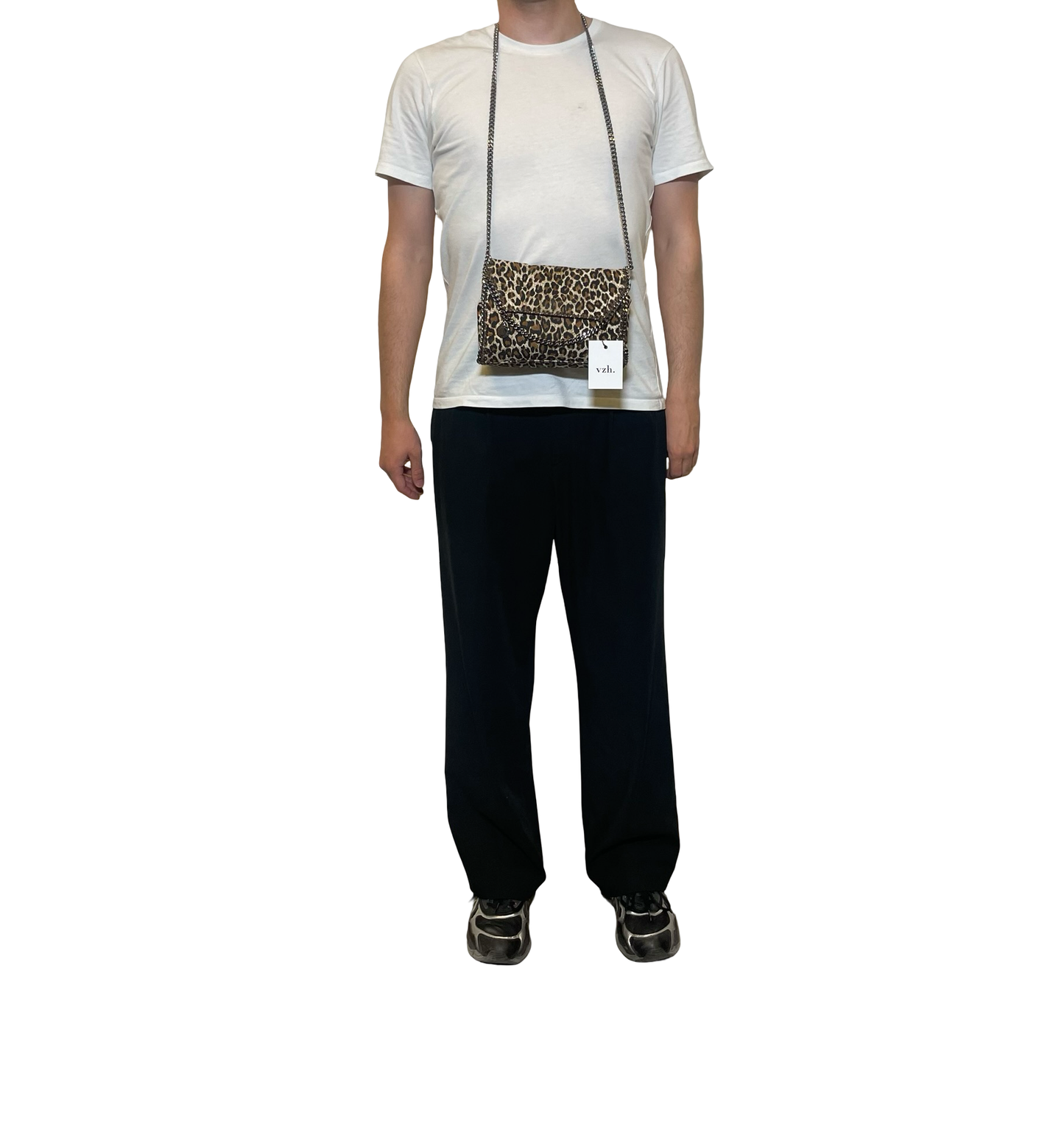 Stella McCartney Leopard Crossbody Bag