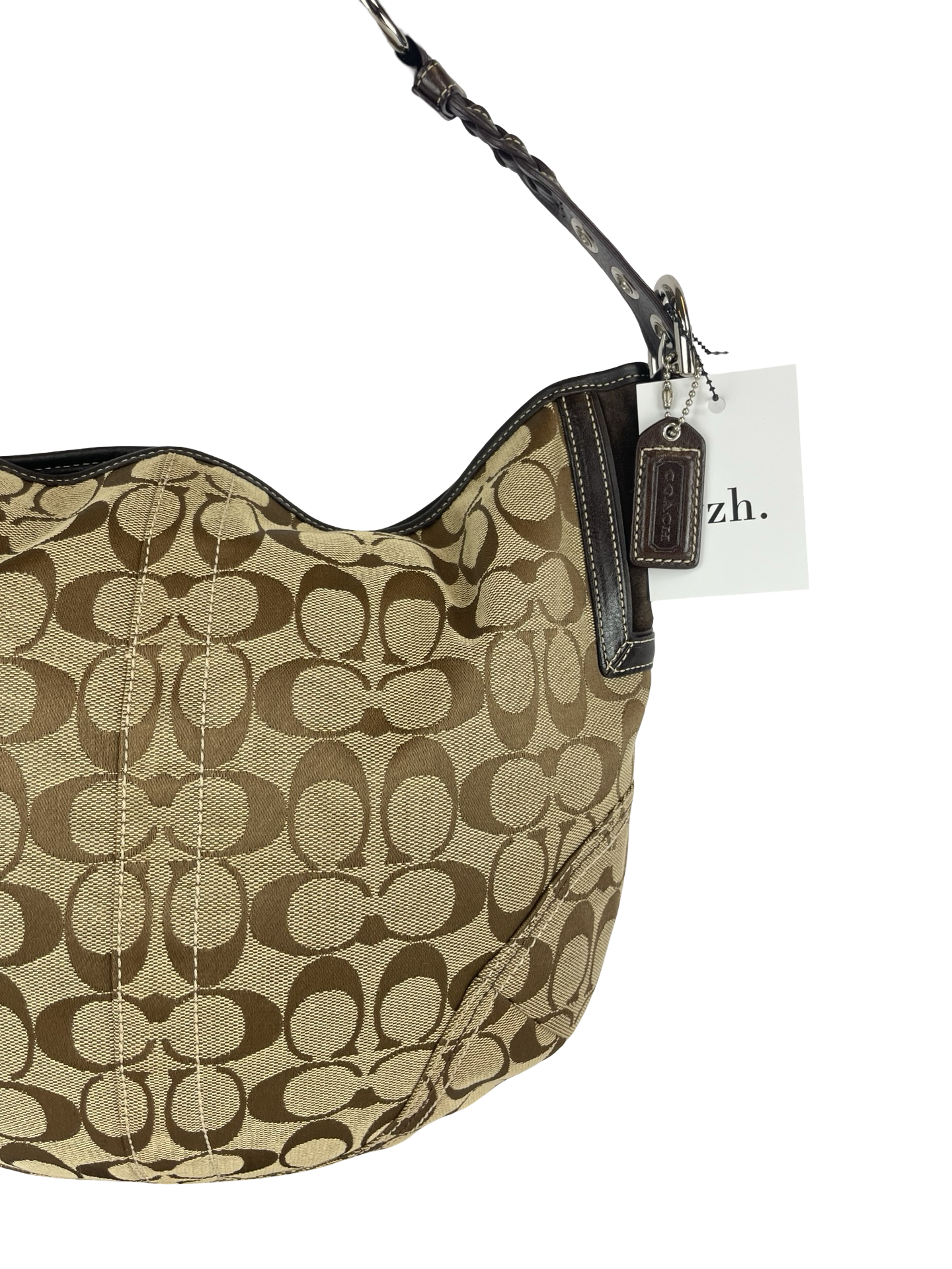 Coach Monogram Shoulder Bag