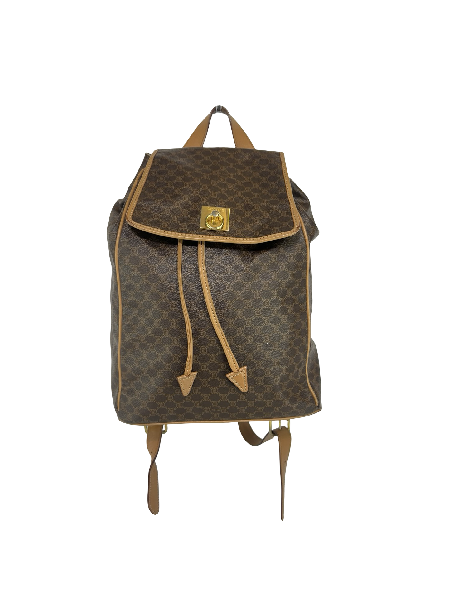 Céline Macadam Canvas Backpack