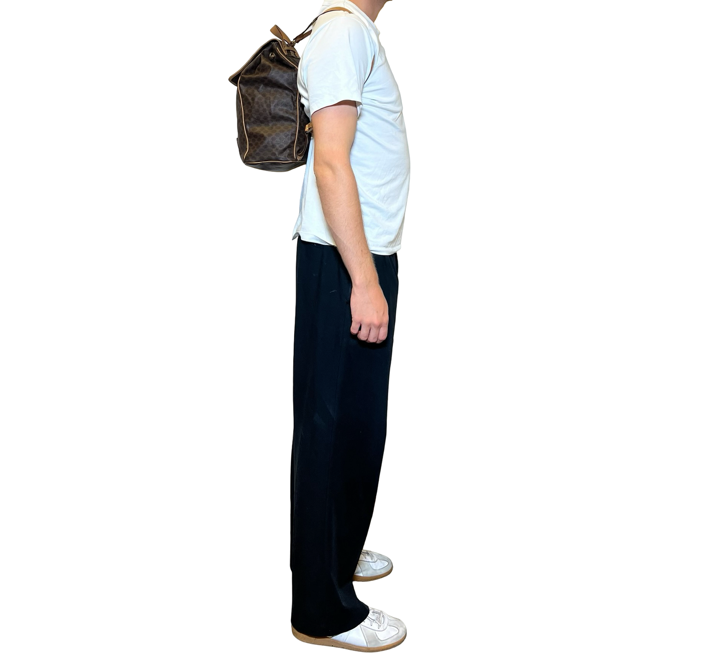 Céline Macadam Canvas Backpack