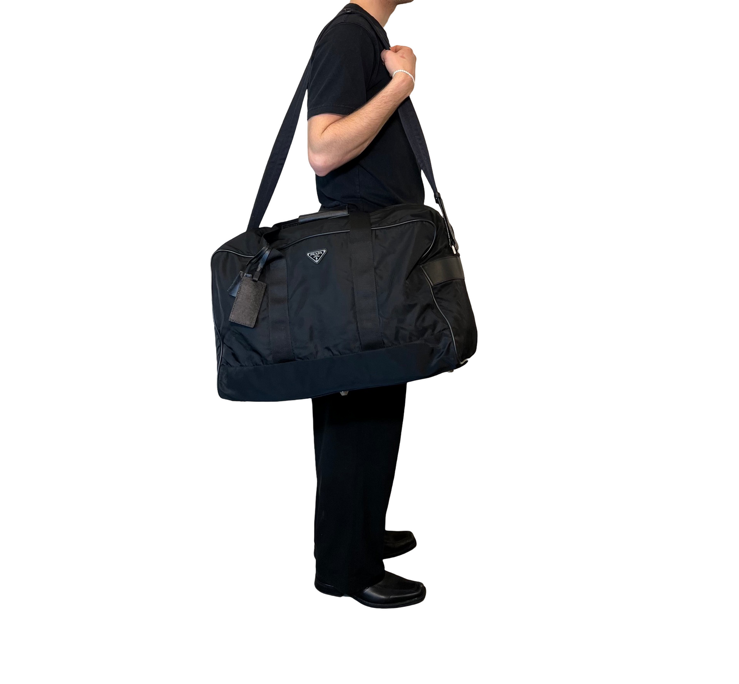 Prada Nylon Duffle 50