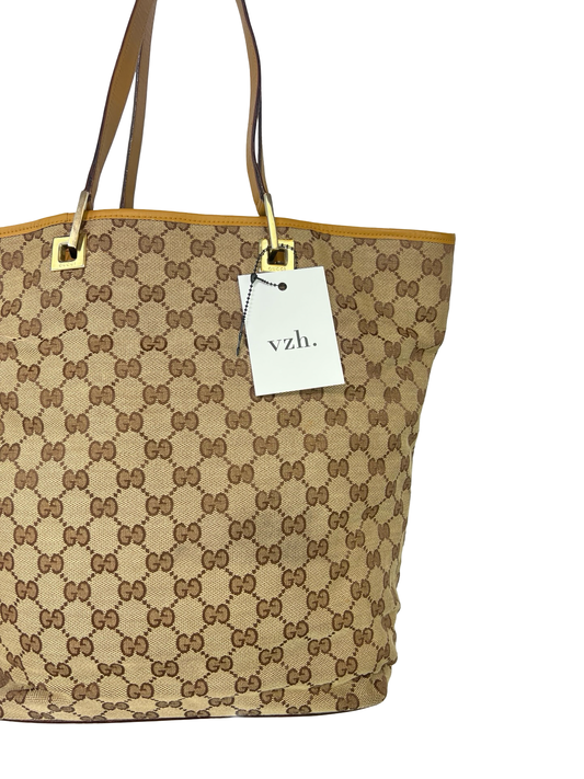 Gucci GG Canvas Tote Bag