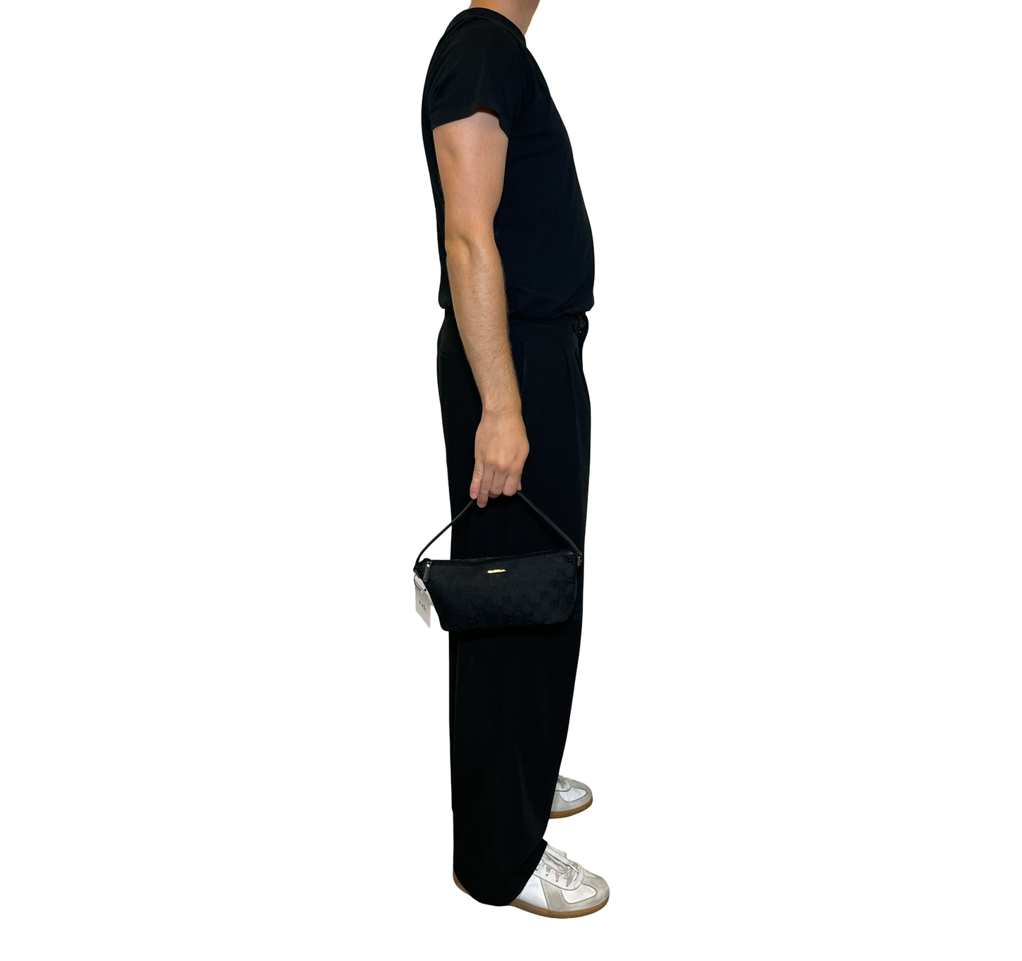 Gucci Canvas Boat Shoulder Bag