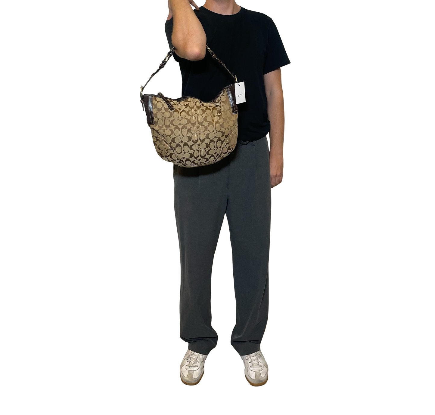 Coach Monogram Shoulder Bag