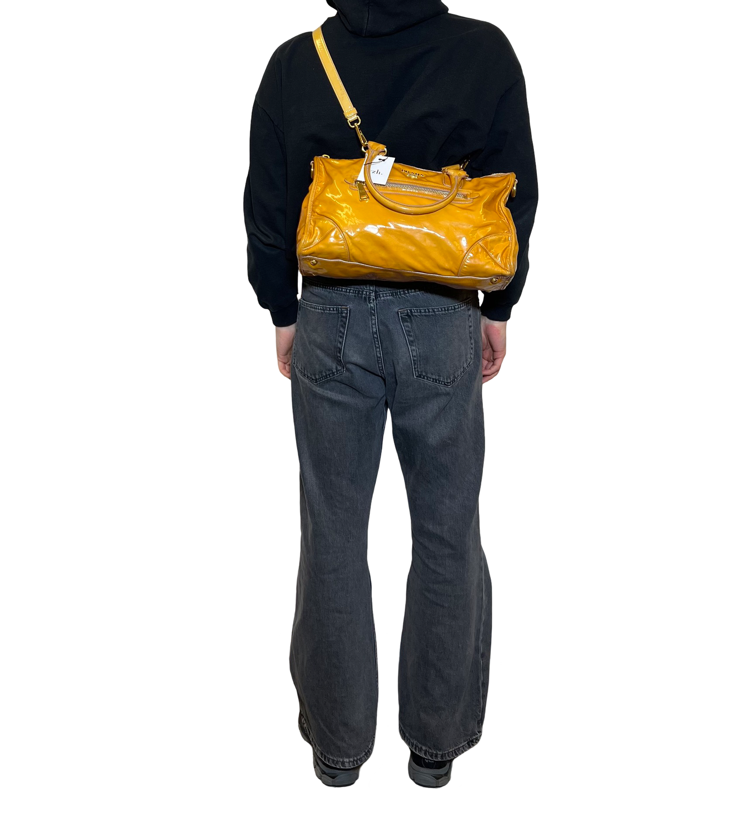 Prada Vintage Leather Shoulder Bag