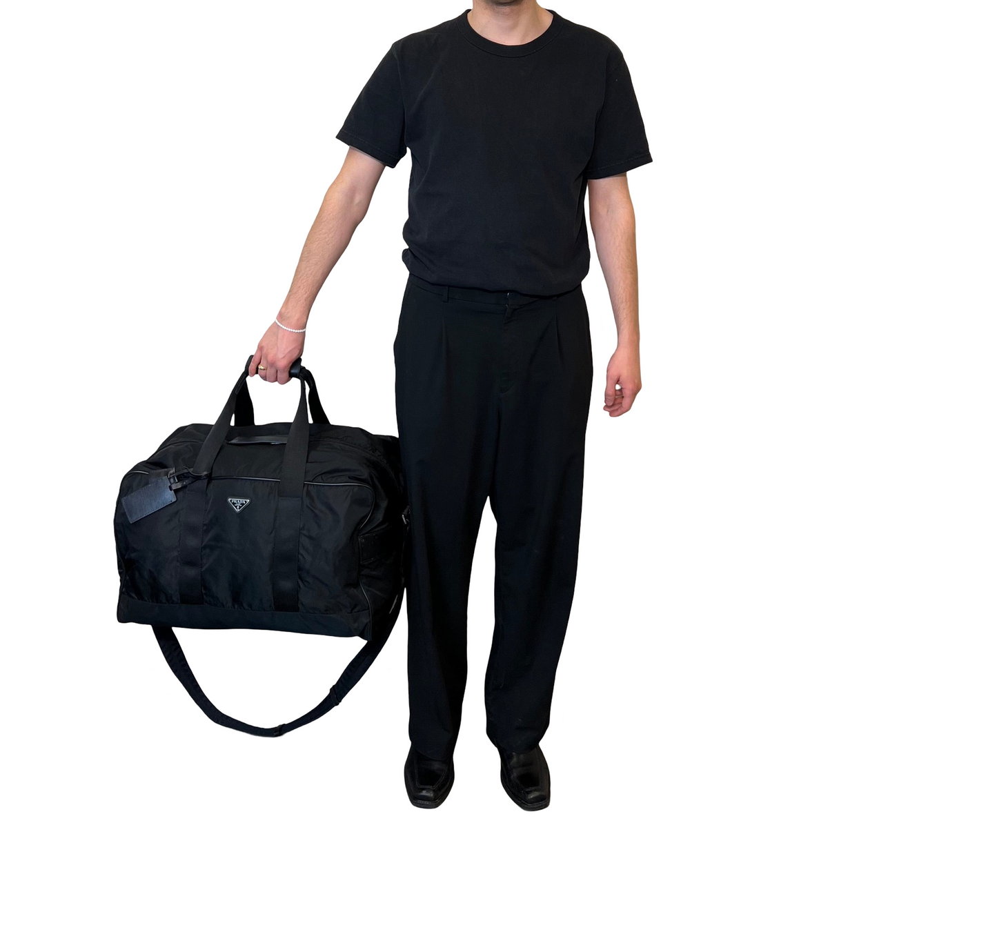 Prada Nylon Duffle 50