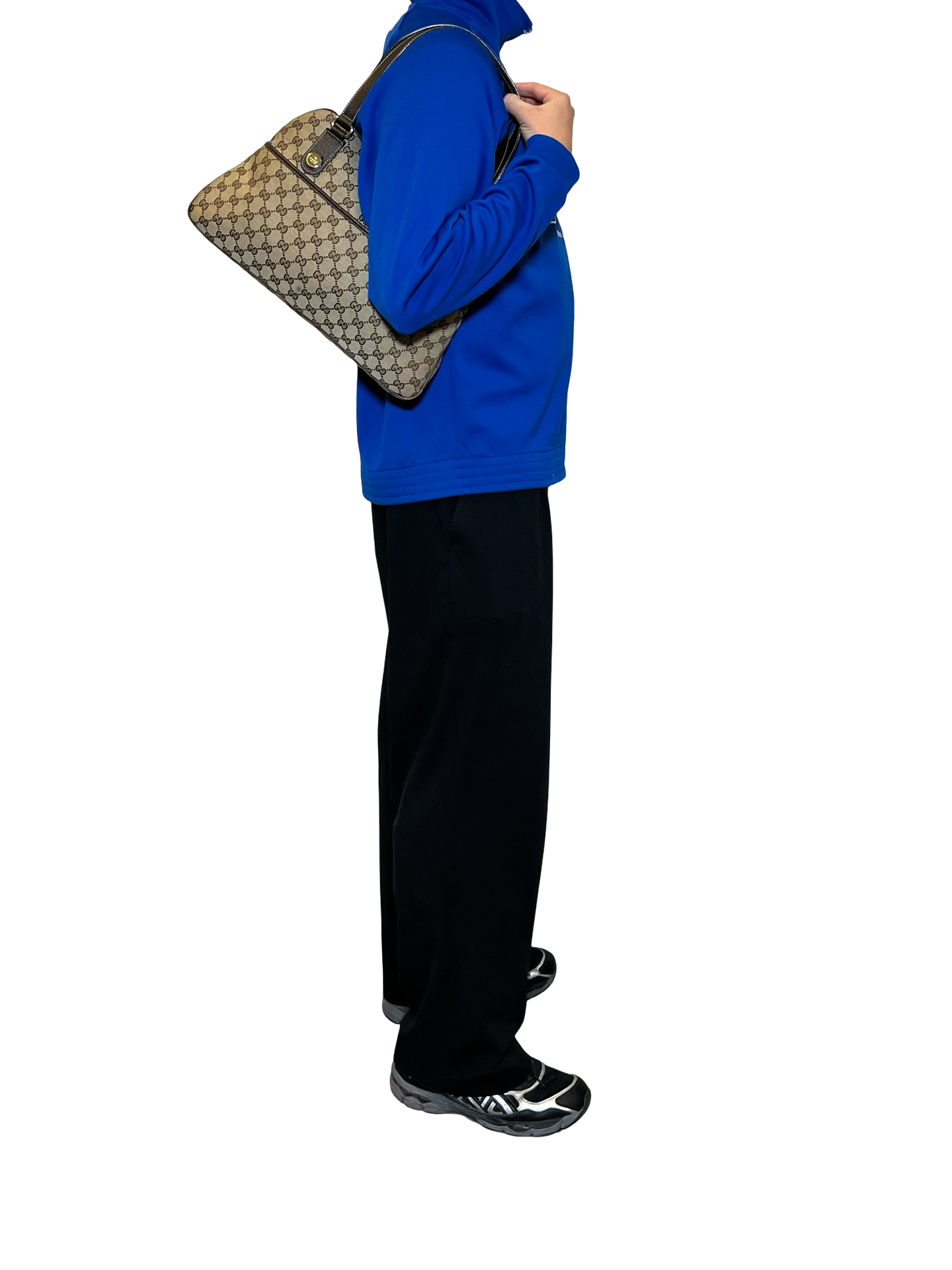 Gucci Eclipse Canvas Shoulder Bag