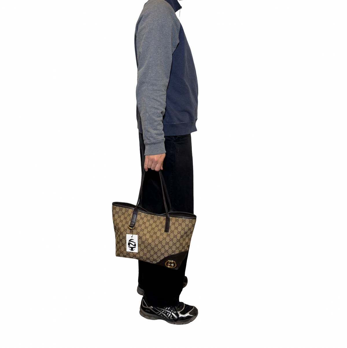 Gucci Britt Canvas Tote Bag