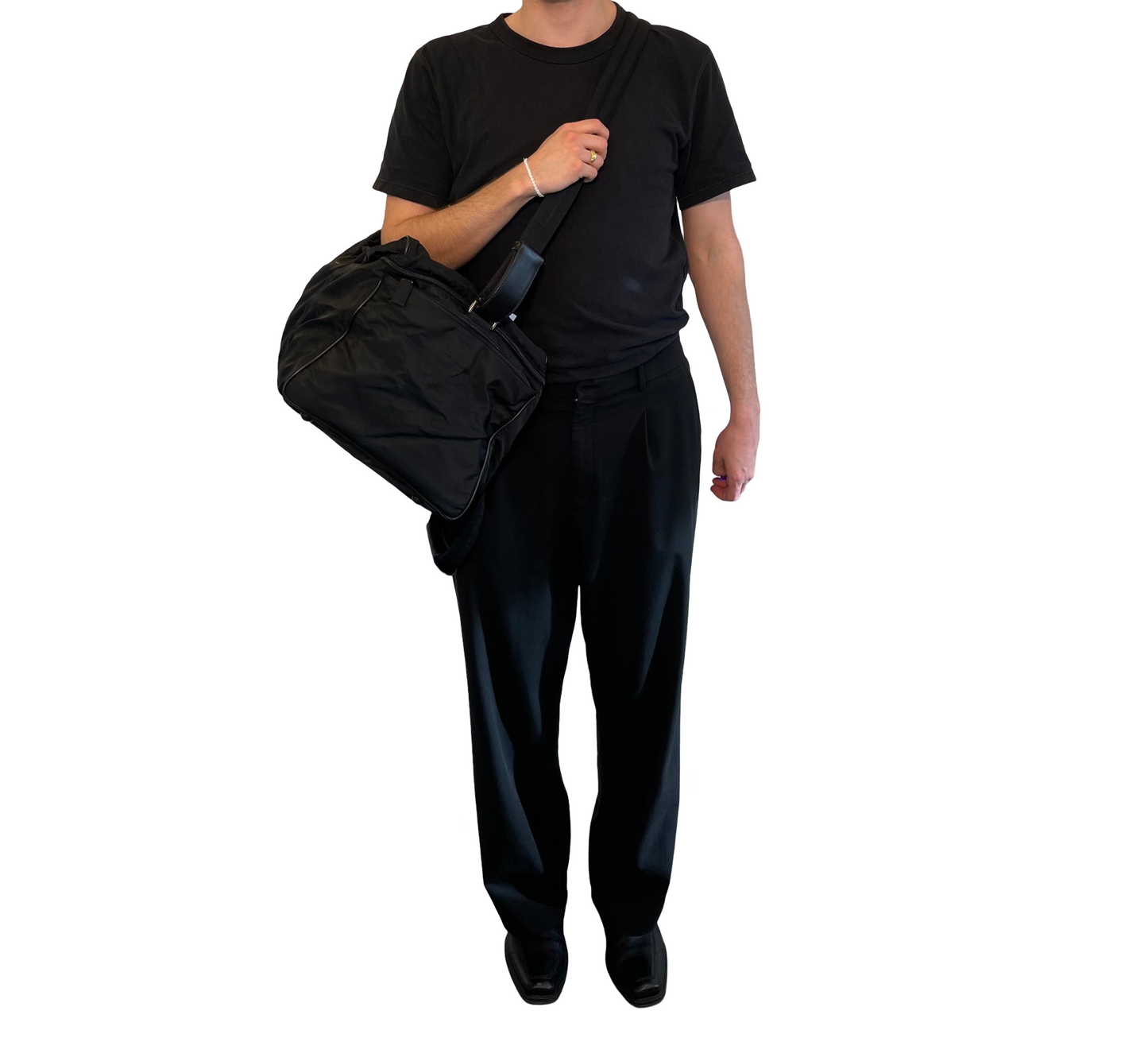 Prada Nylon 45 Duffel Bag