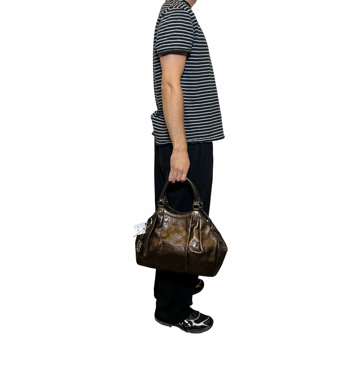 Gucci Leather Sukey Shoulder Bag