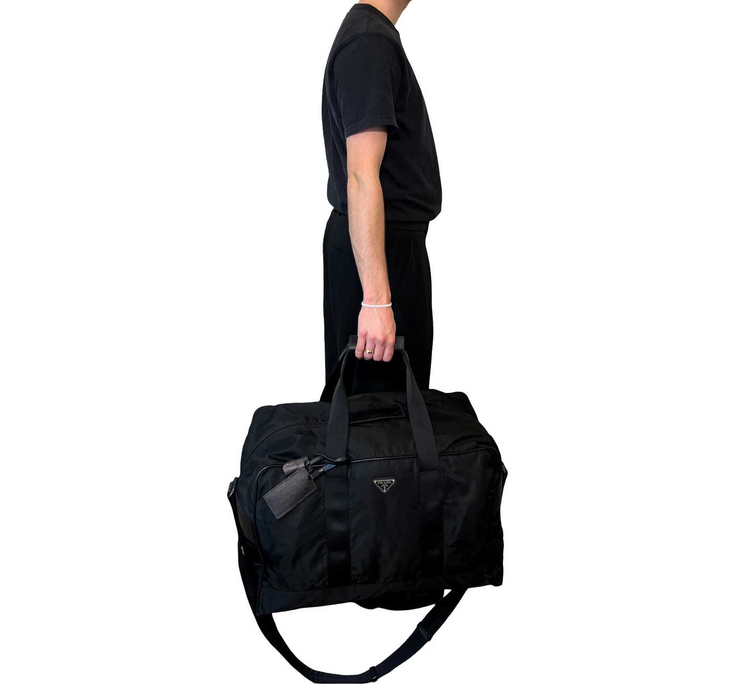 Prada Nylon Duffle 50