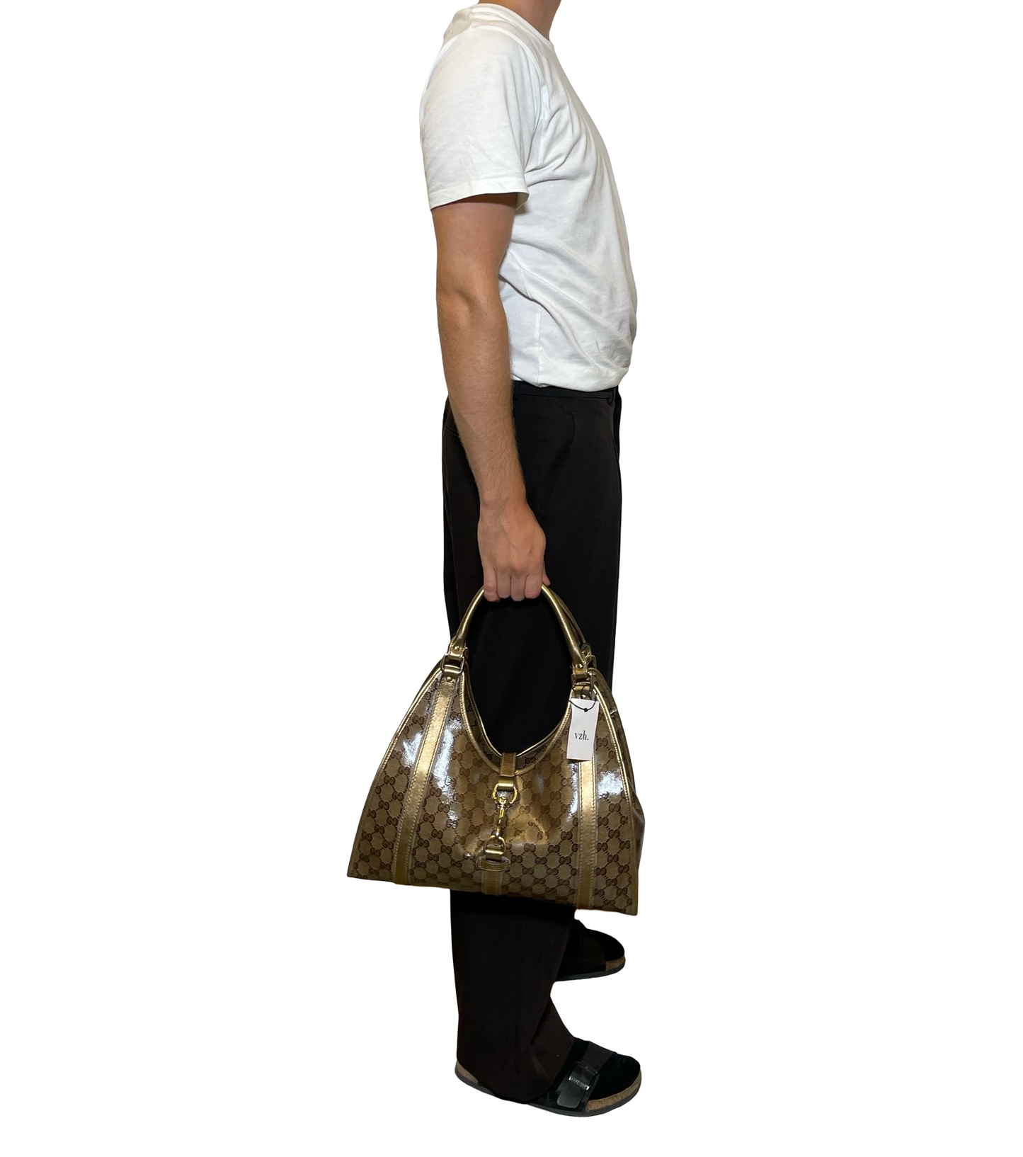 Gucci Monogram Jackie Shoulder Bag