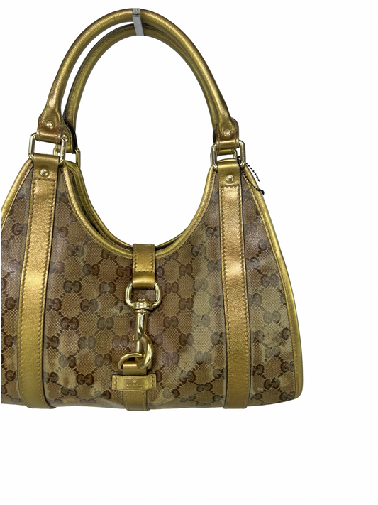 Gucci Monogram Jackie Shoulder Bag
