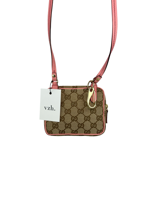 Gucci Canvas Bree Crossbody Bag