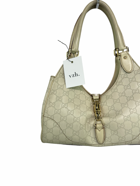 Gucci Monogram Jackie Shoulder Bag