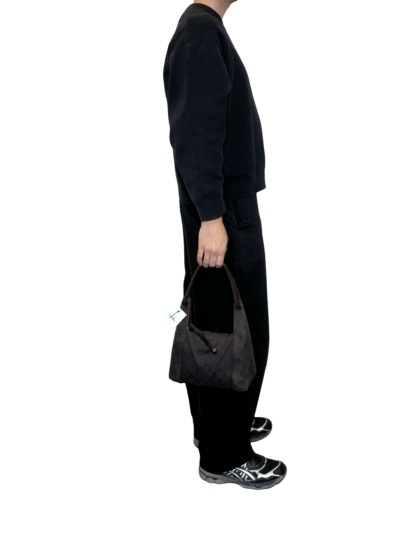 Gucci Brown Canvas Shoulderbag