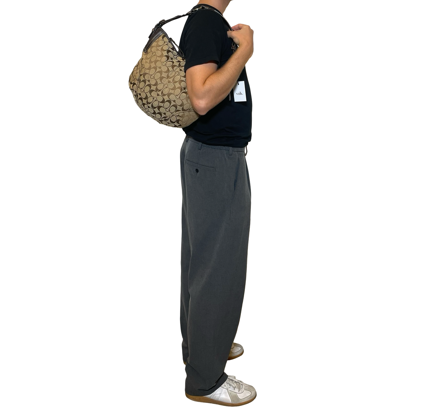 Coach Monogram Shoulder Bag