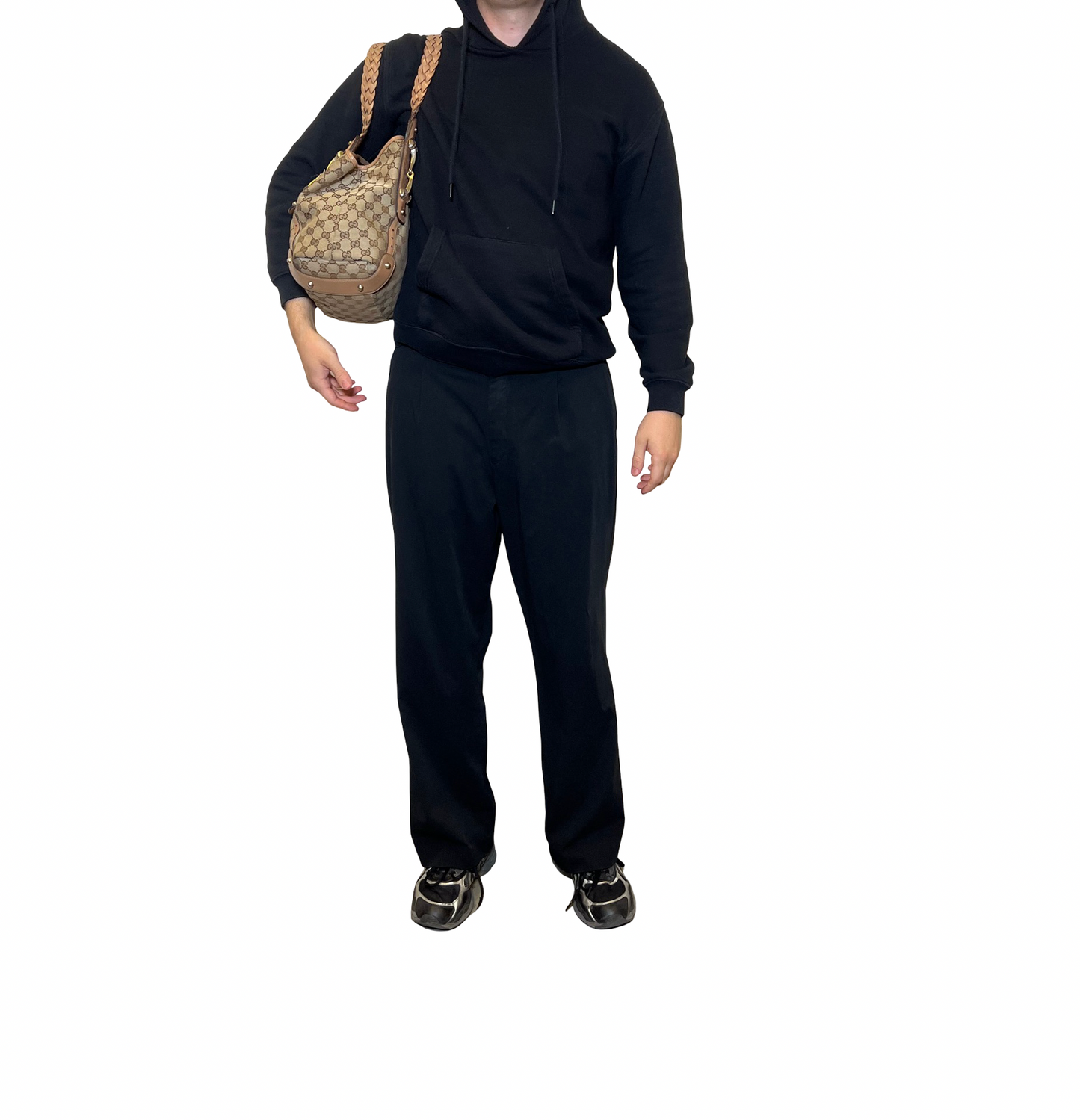 Gucci Pelham Canvas Tote Bag