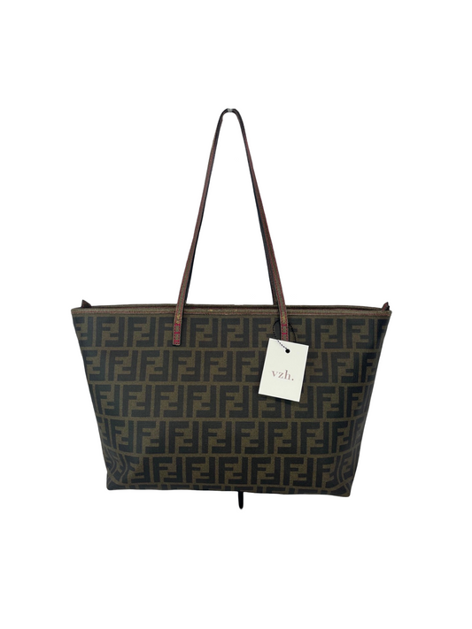 FENDI Zucca Canvas Tote Bag