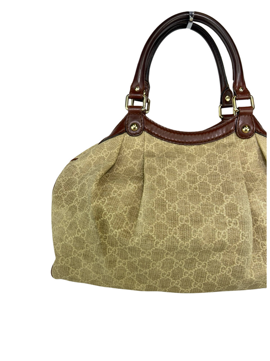 Gucci Sukey Canvas Shoulder Bag