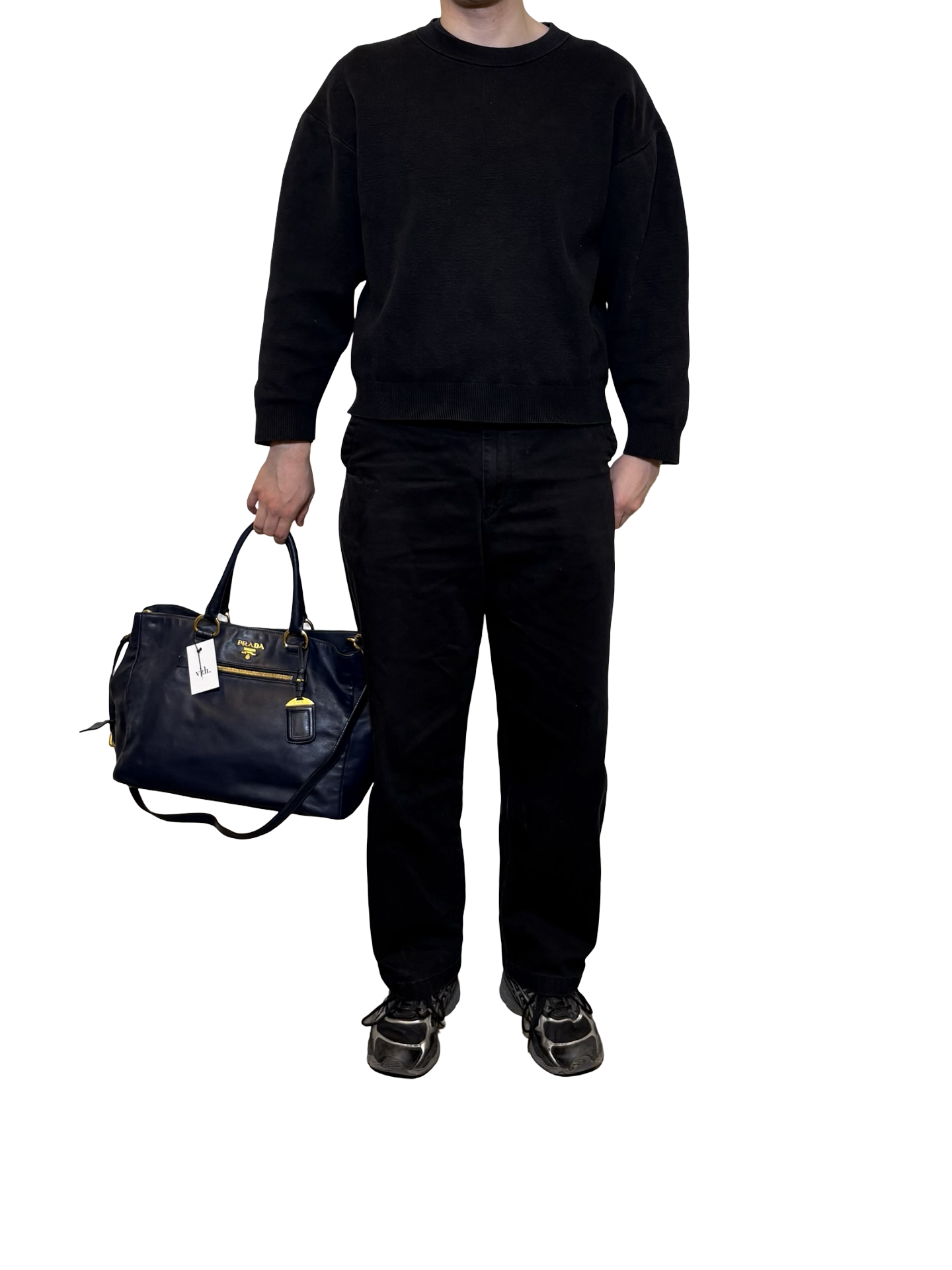 Prada Leather 2way Crossbody Bag