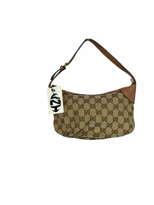 Gucci Canvas Web Shoulder Bag