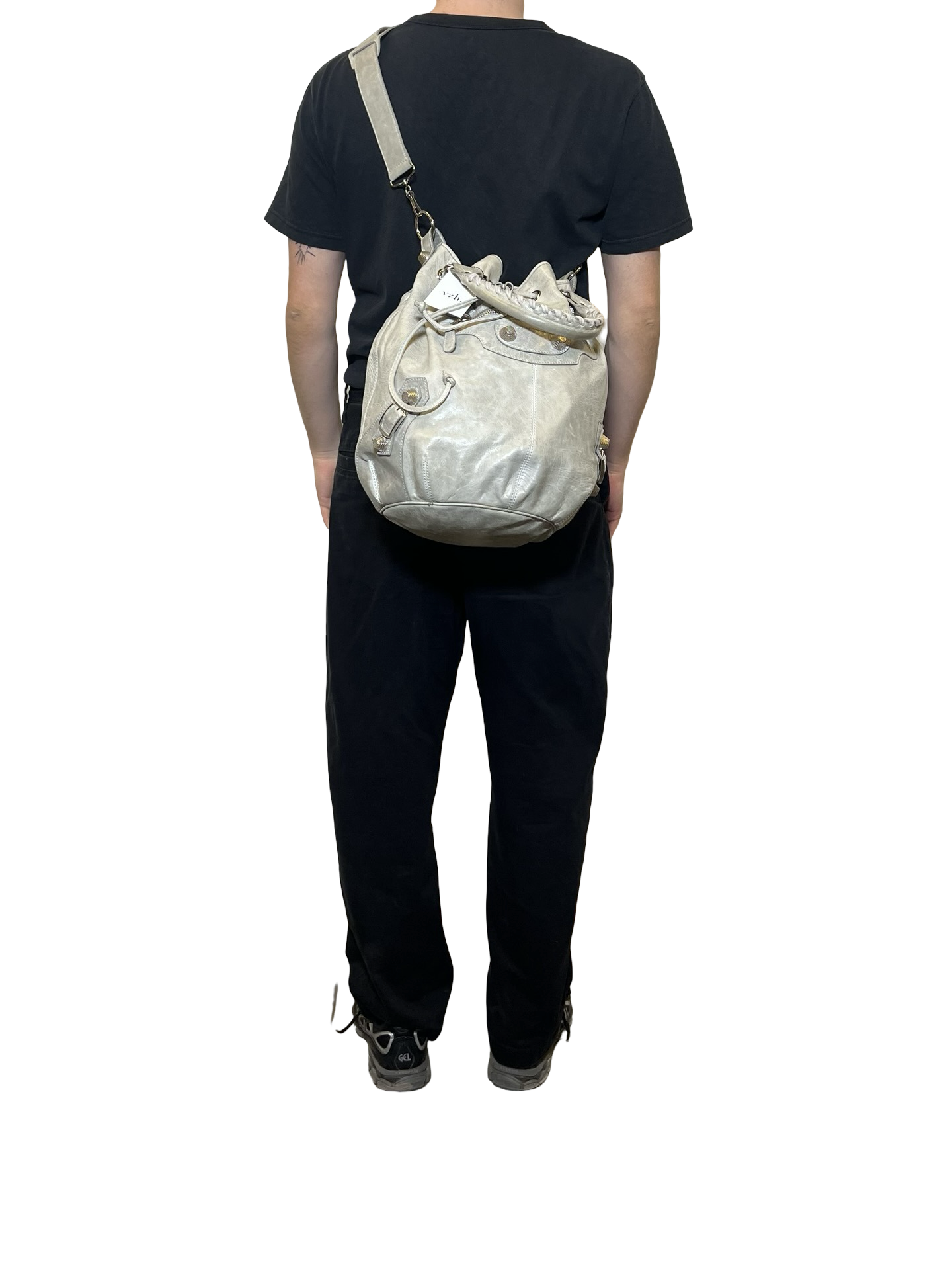 Balenciaga Pompon Two Way Bag