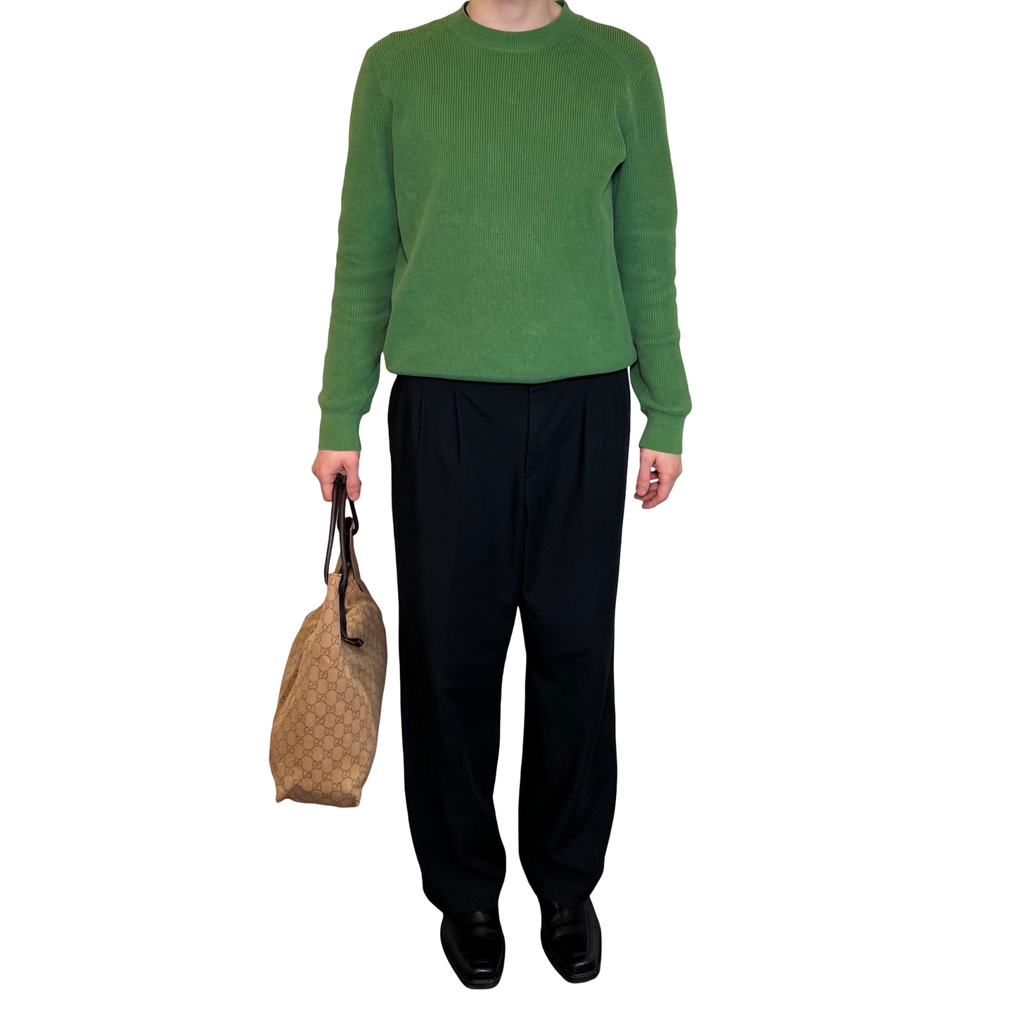 Gucci Light Brown Canvas Shoulderbag