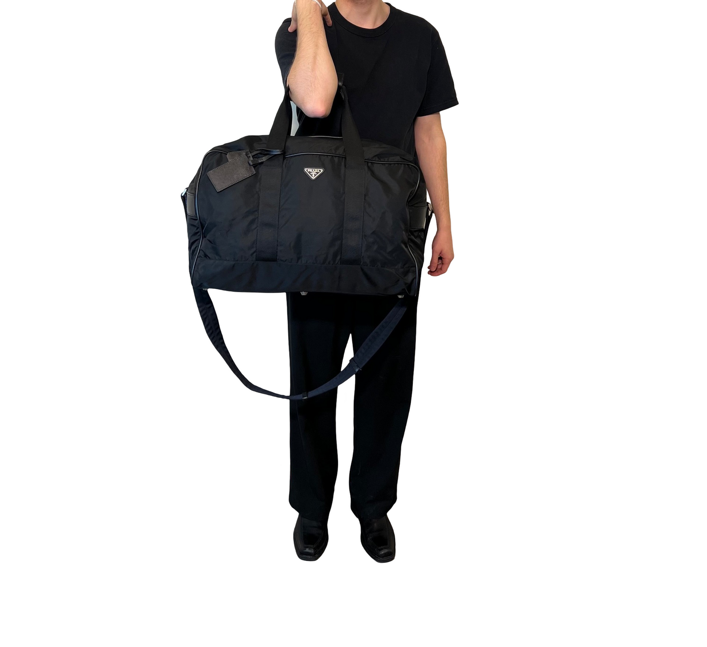 Prada Nylon Duffle 50