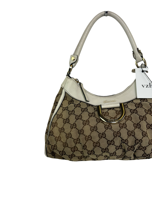 Gucci Canvas Guccissima Shoulder Bag