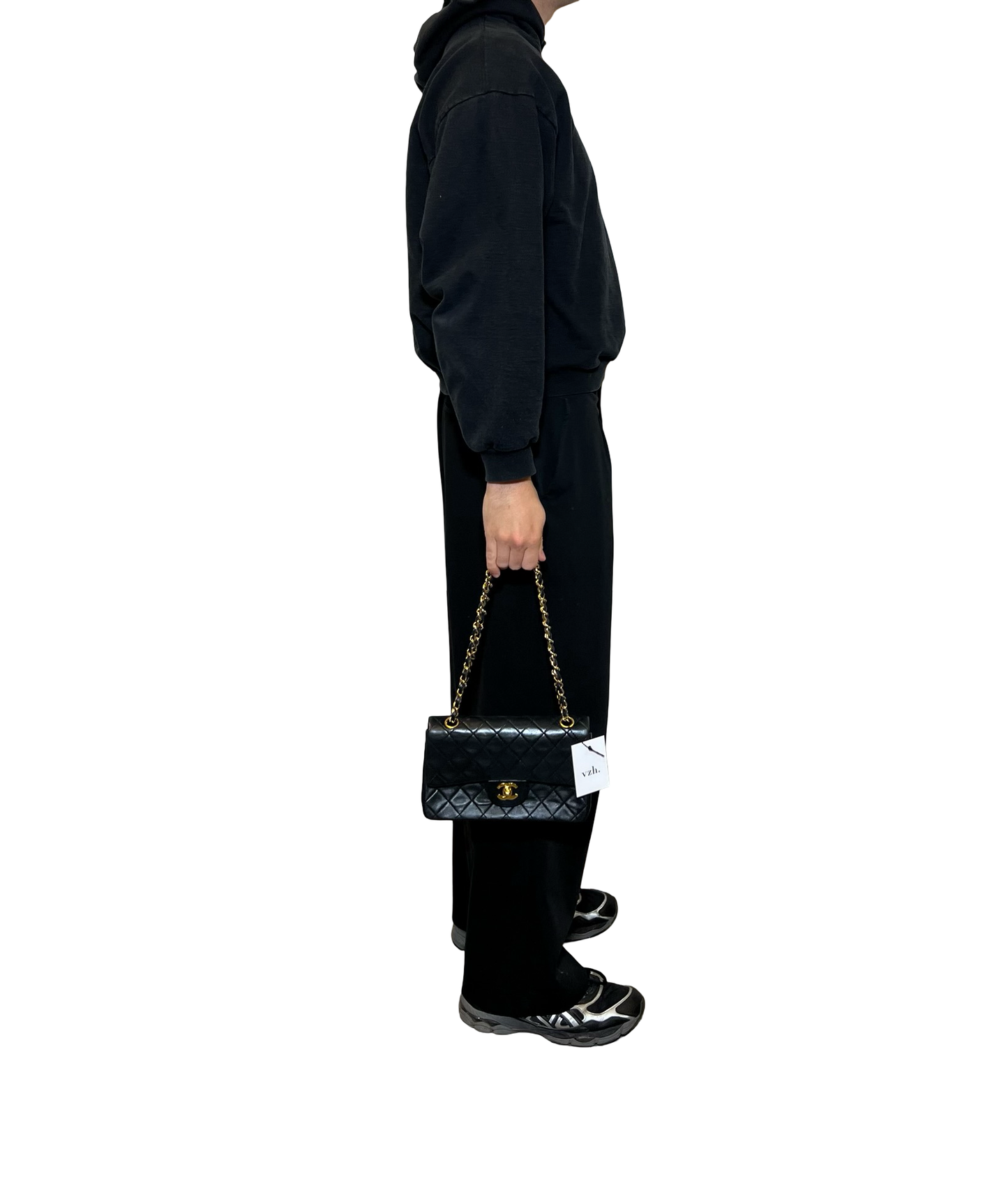 Chanel Classic Double Flap Matelssé Shoulder Bag