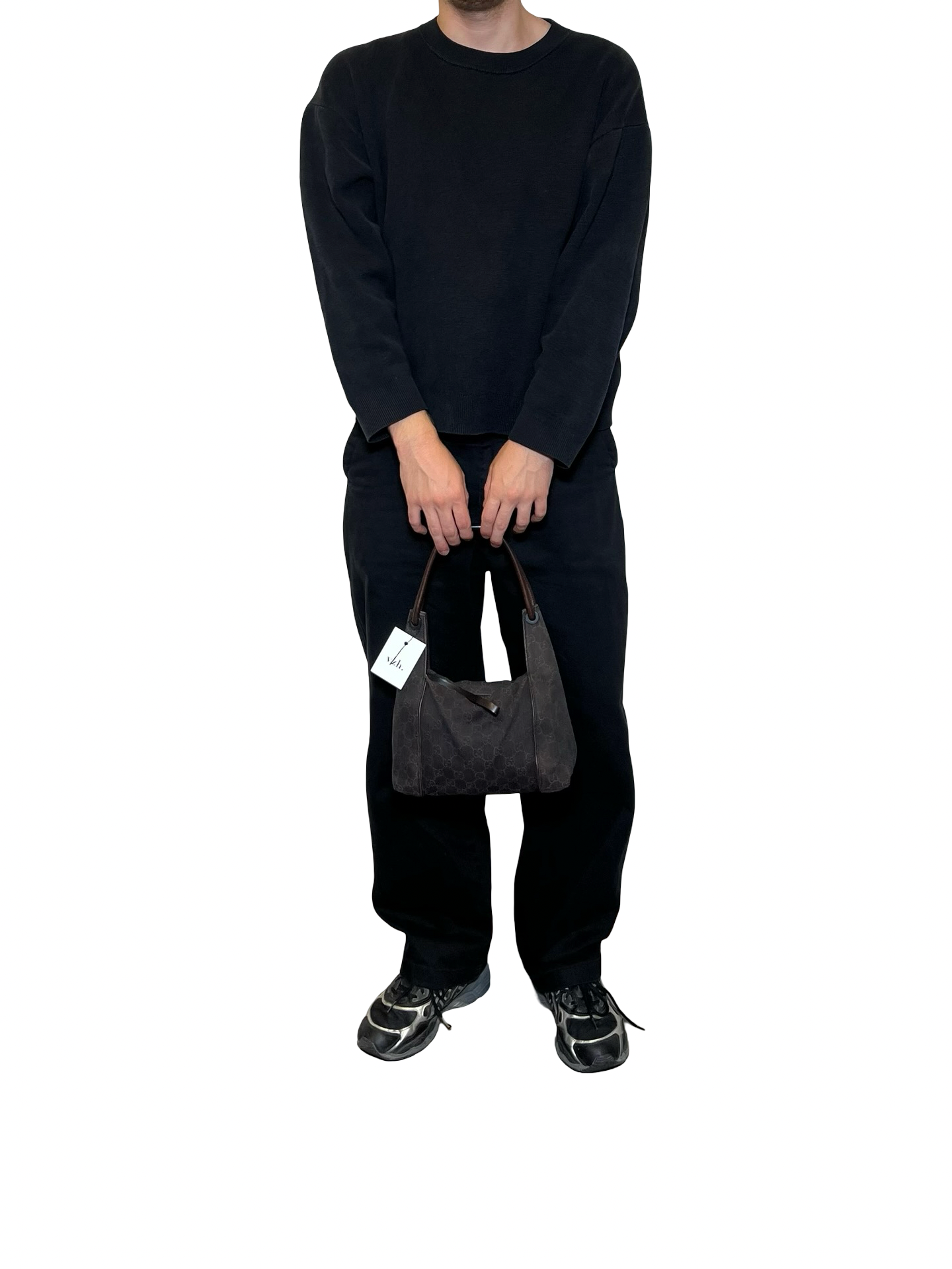 Gucci Brown Canvas Shoulderbag
