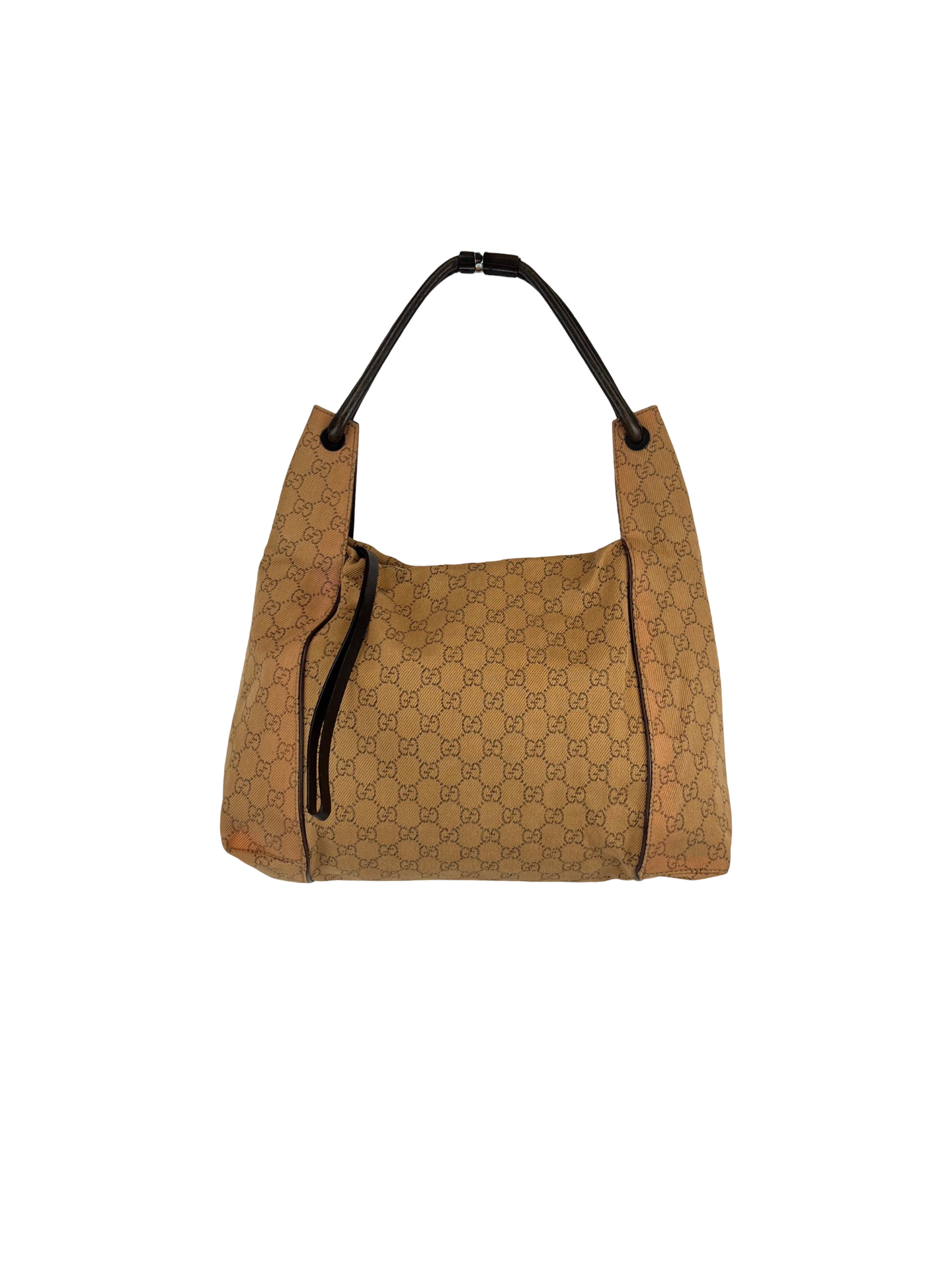 Gucci Light Brown Canvas Shoulderbag