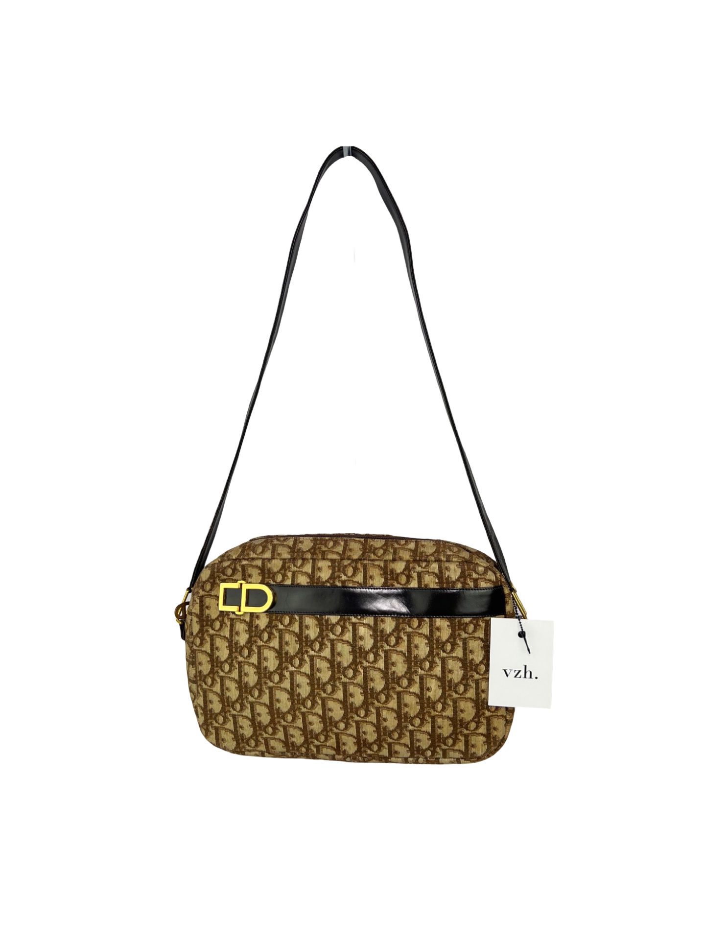 Dior Vintage Monogram Crossbody Bag