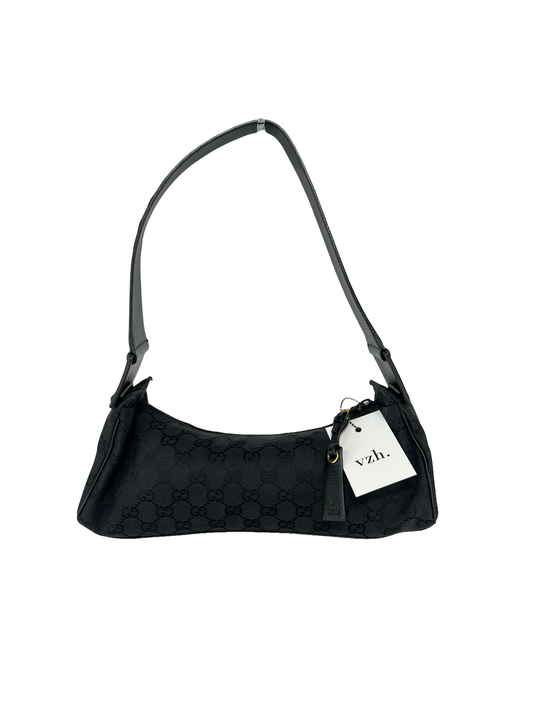 Gucci Canvas Monogram Shoulder Bag