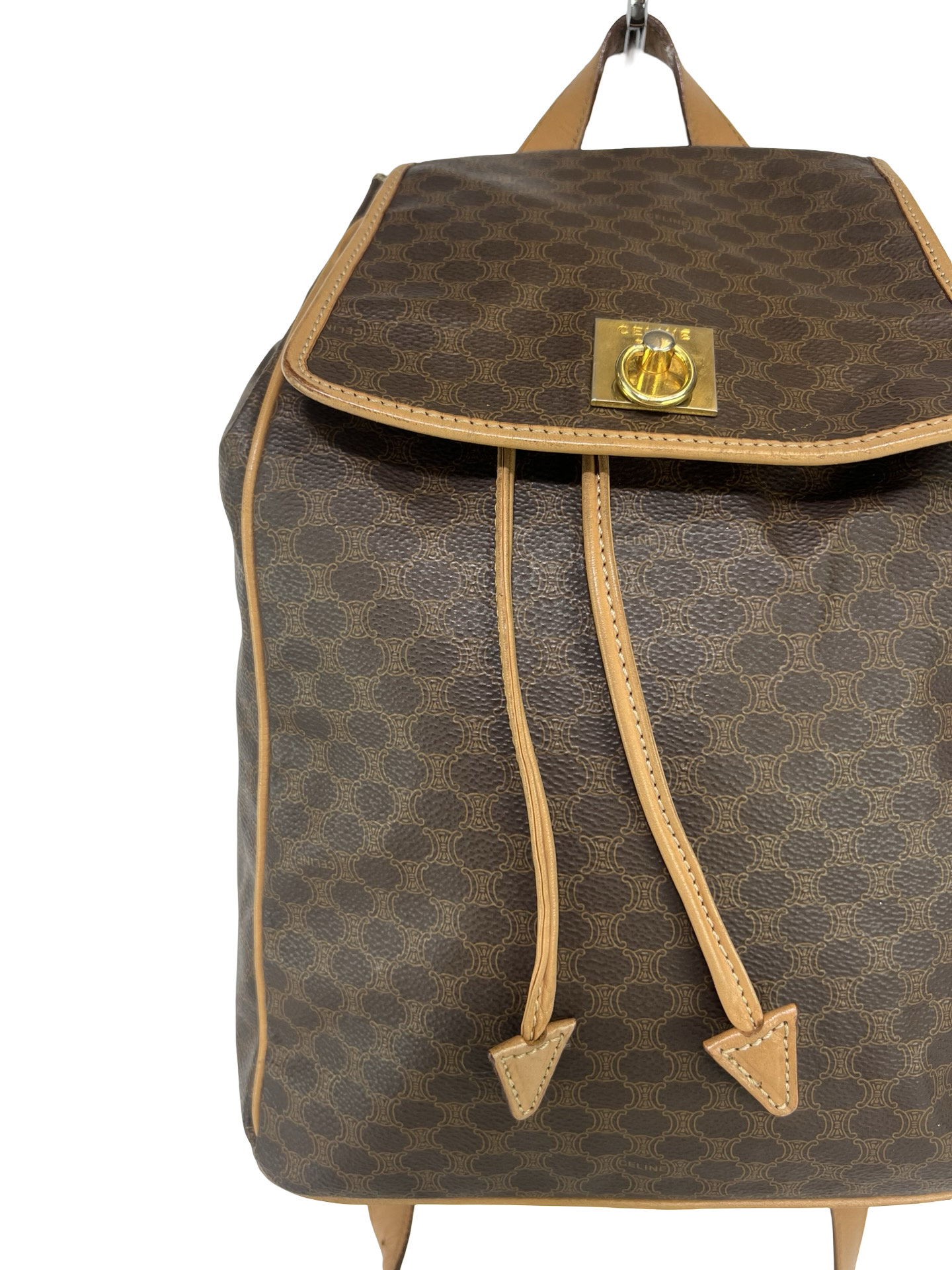Céline Macadam Canvas Backpack