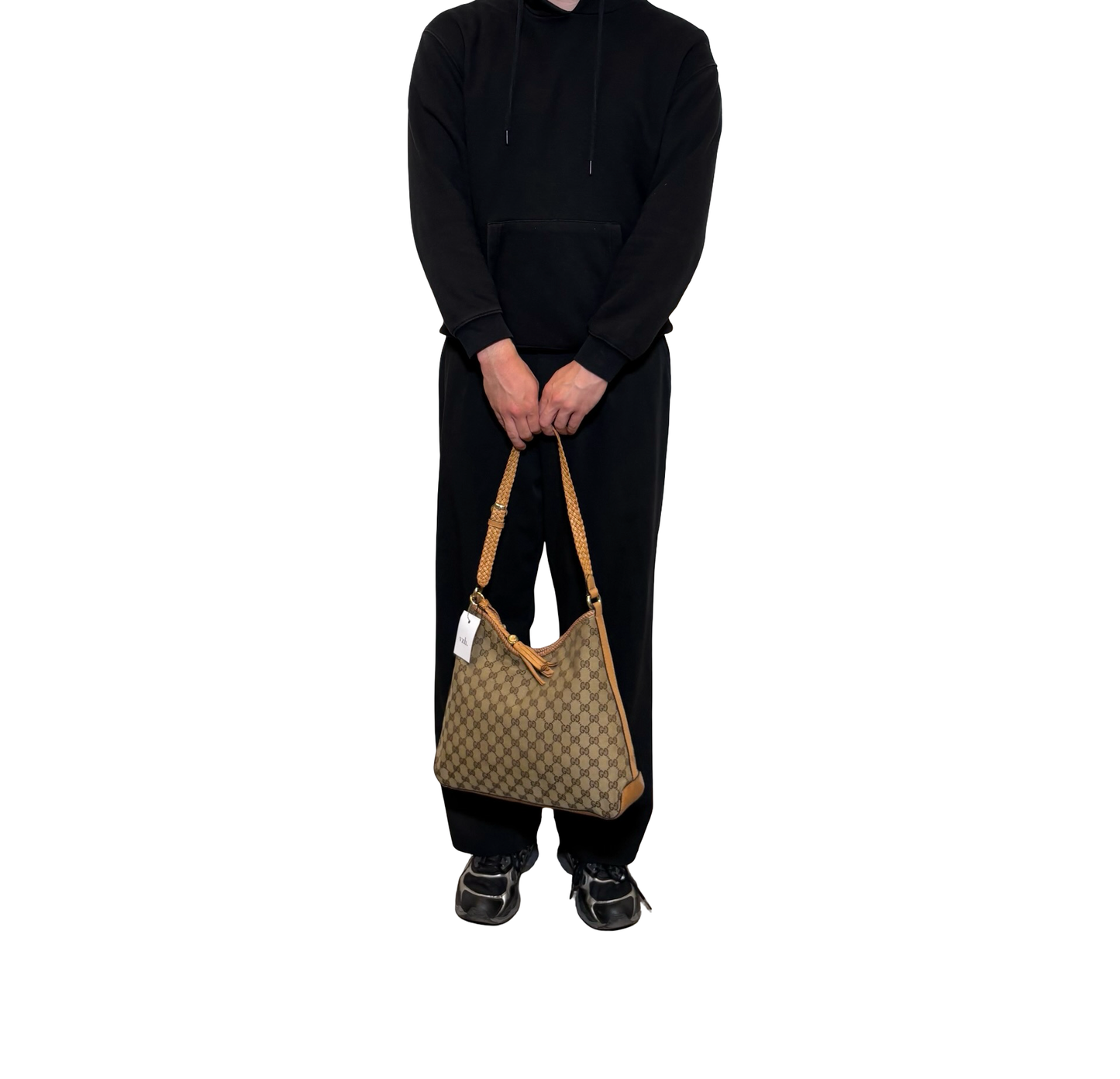 Gucci Marrakech Canvas Hobo Bag