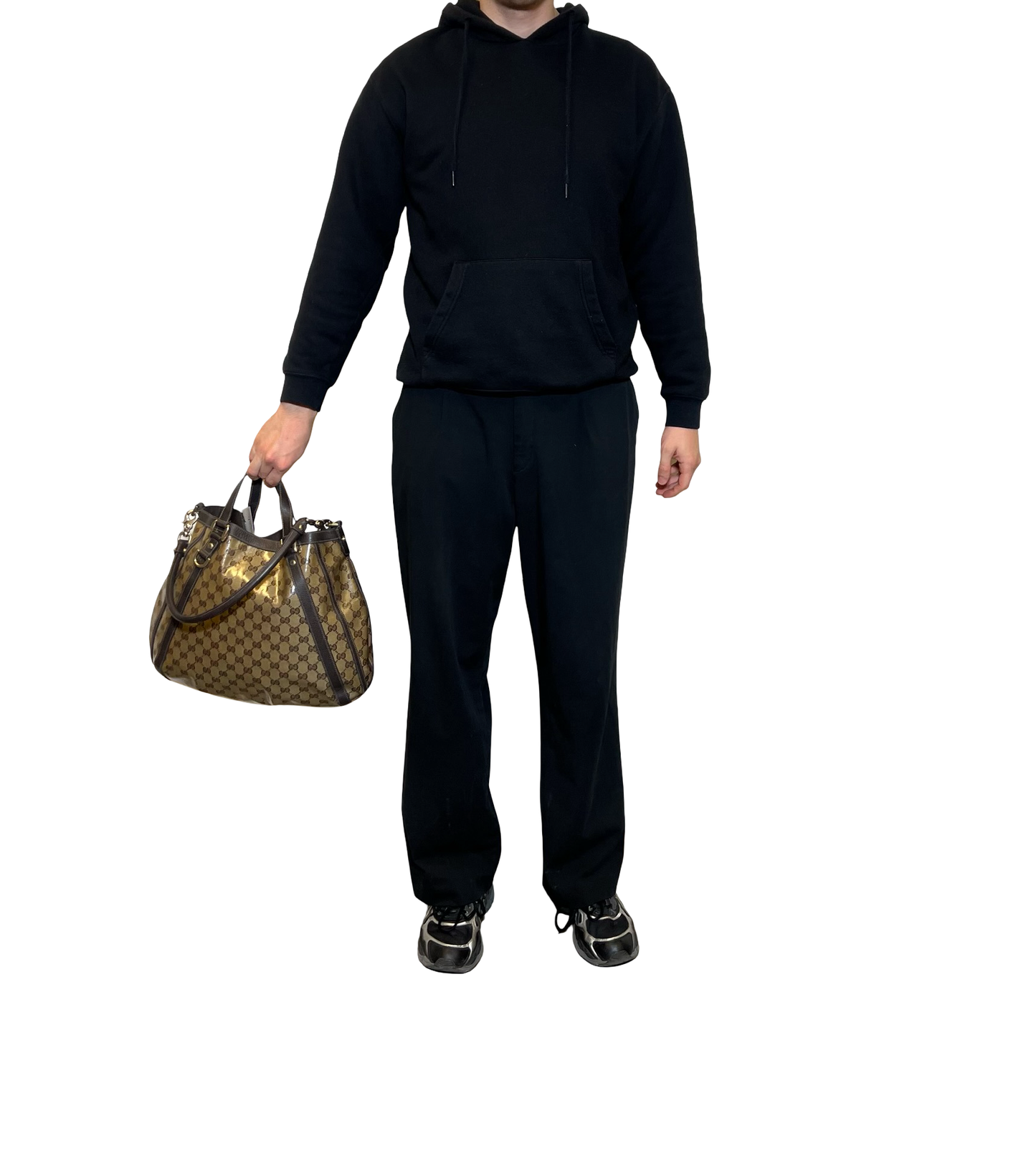 Gucci Canvas Monogram 3way Bag