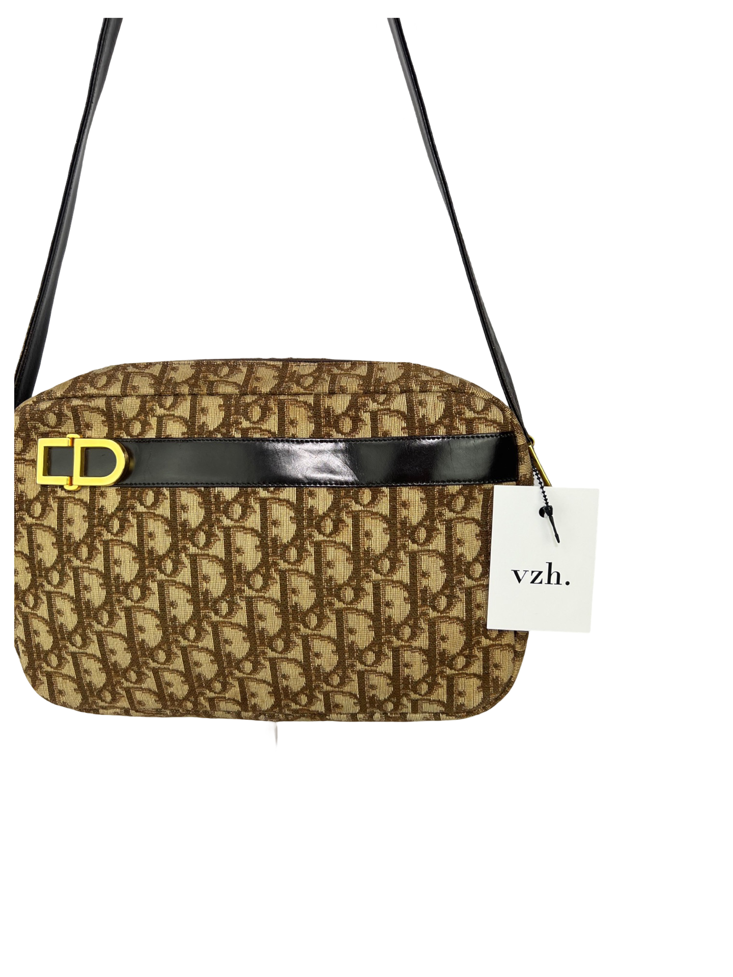 Dior Vintage Monogram Crossbody Bag