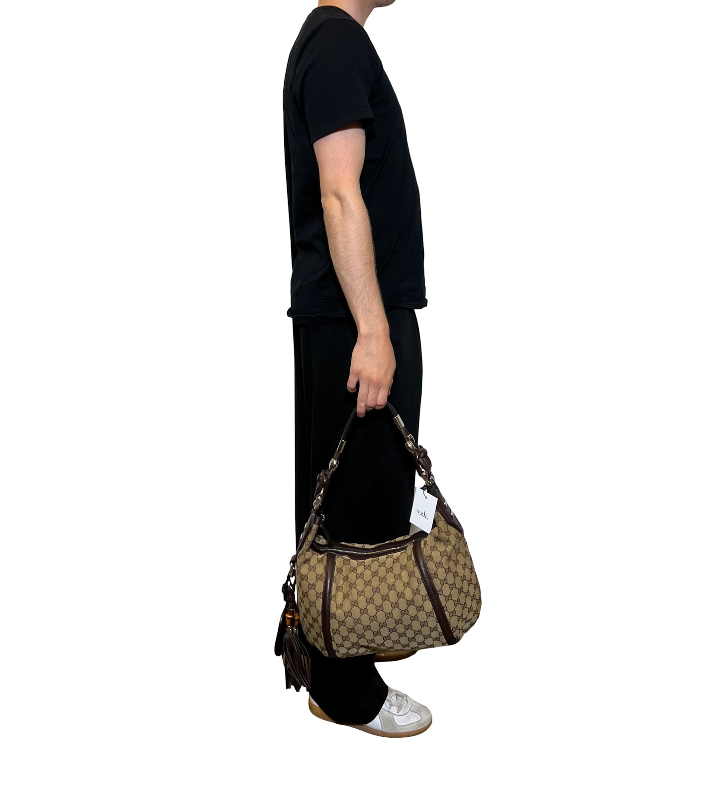 Gucci Canvas Shoulder Bag