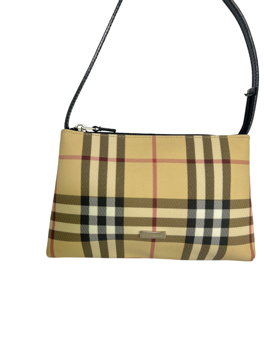 Burberry Nova Check Pochette Shoulder Bag