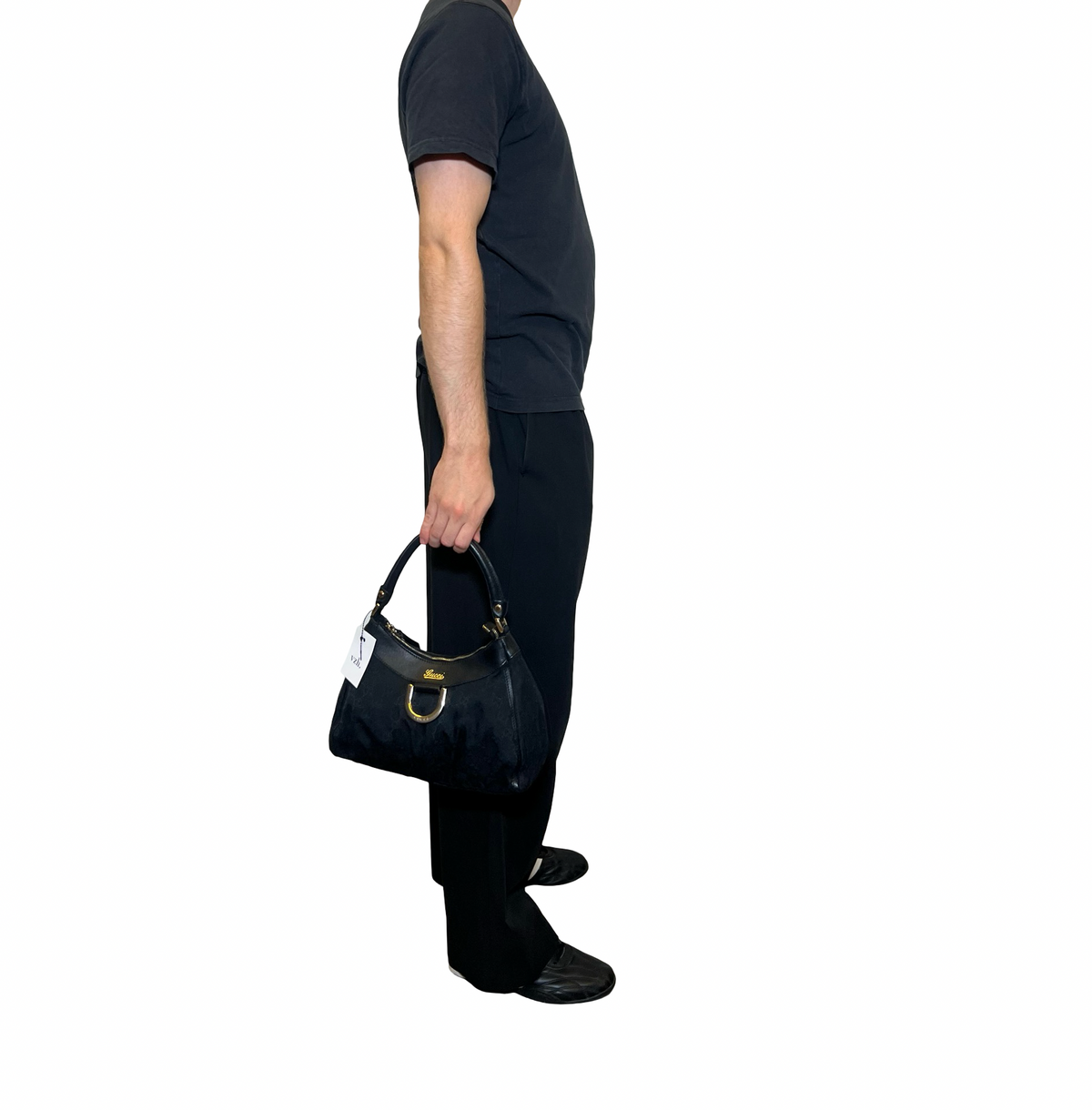 Gucci Canvas Guccissima Shoulder Bag