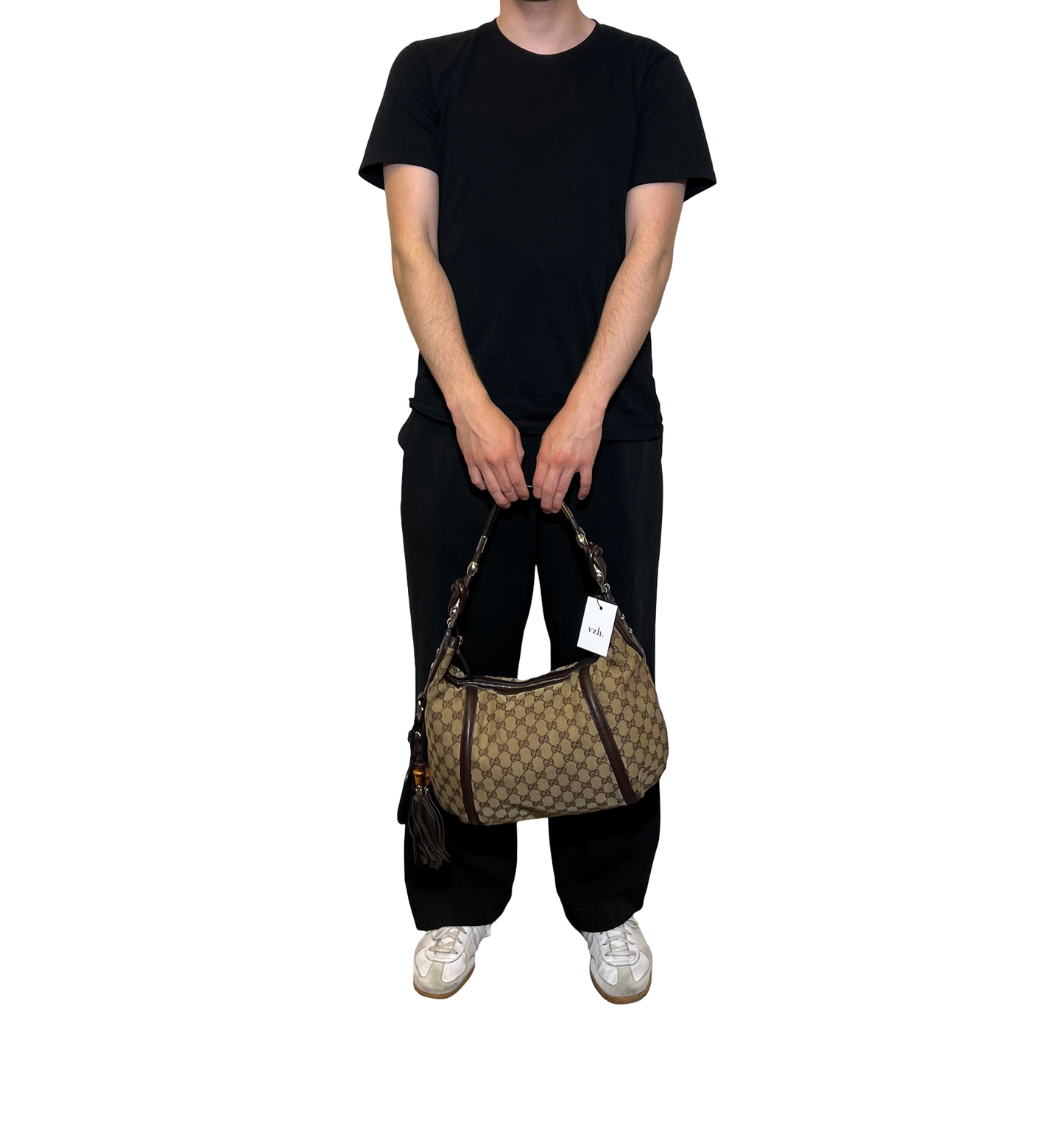 Gucci Canvas Shoulder Bag