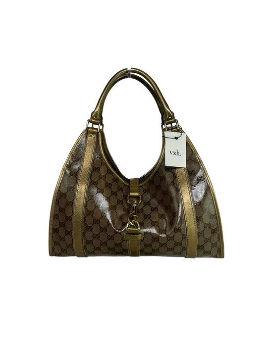 Gucci Monogram Jackie Shoulder Bag