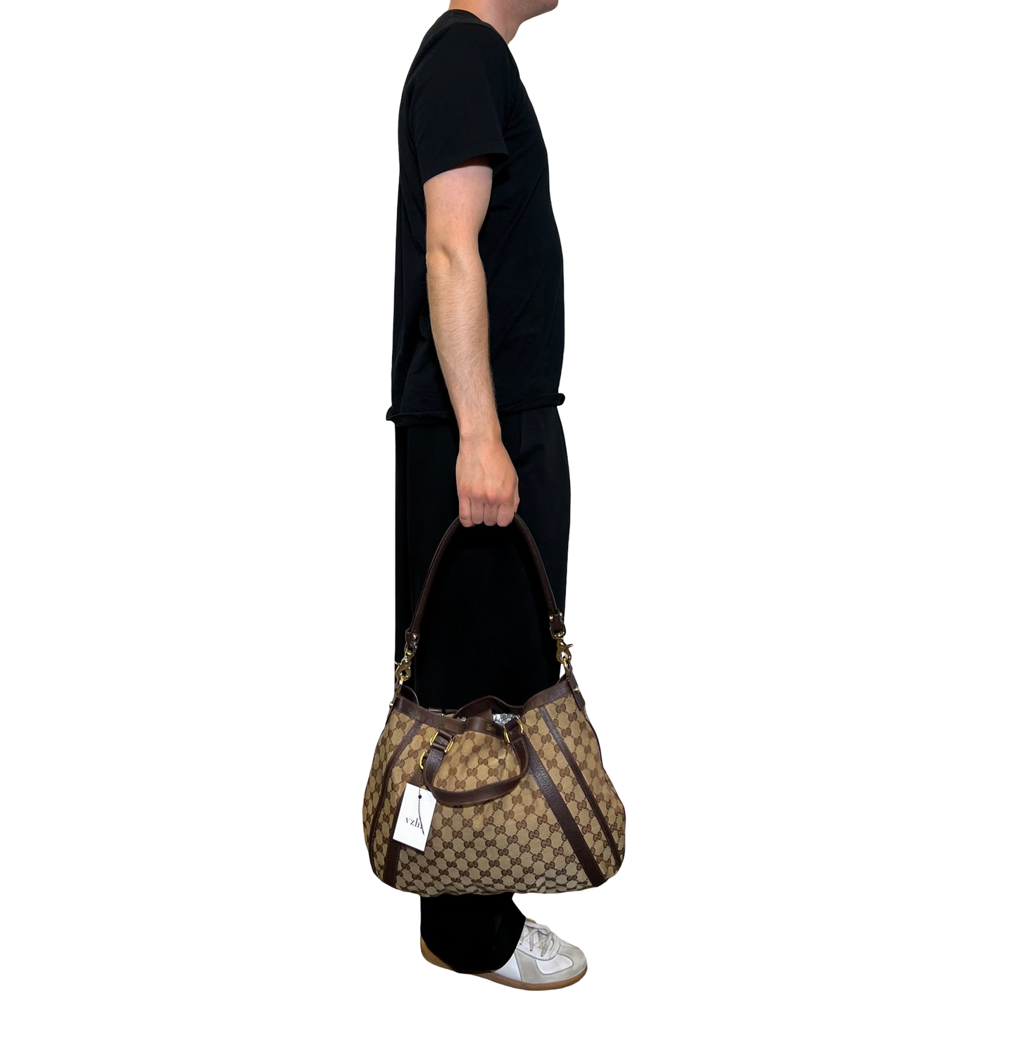 Gucci 2way Canvas Shoulder Bag