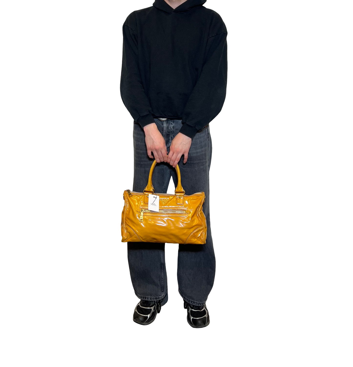Prada Vintage Leather Shoulder Bag