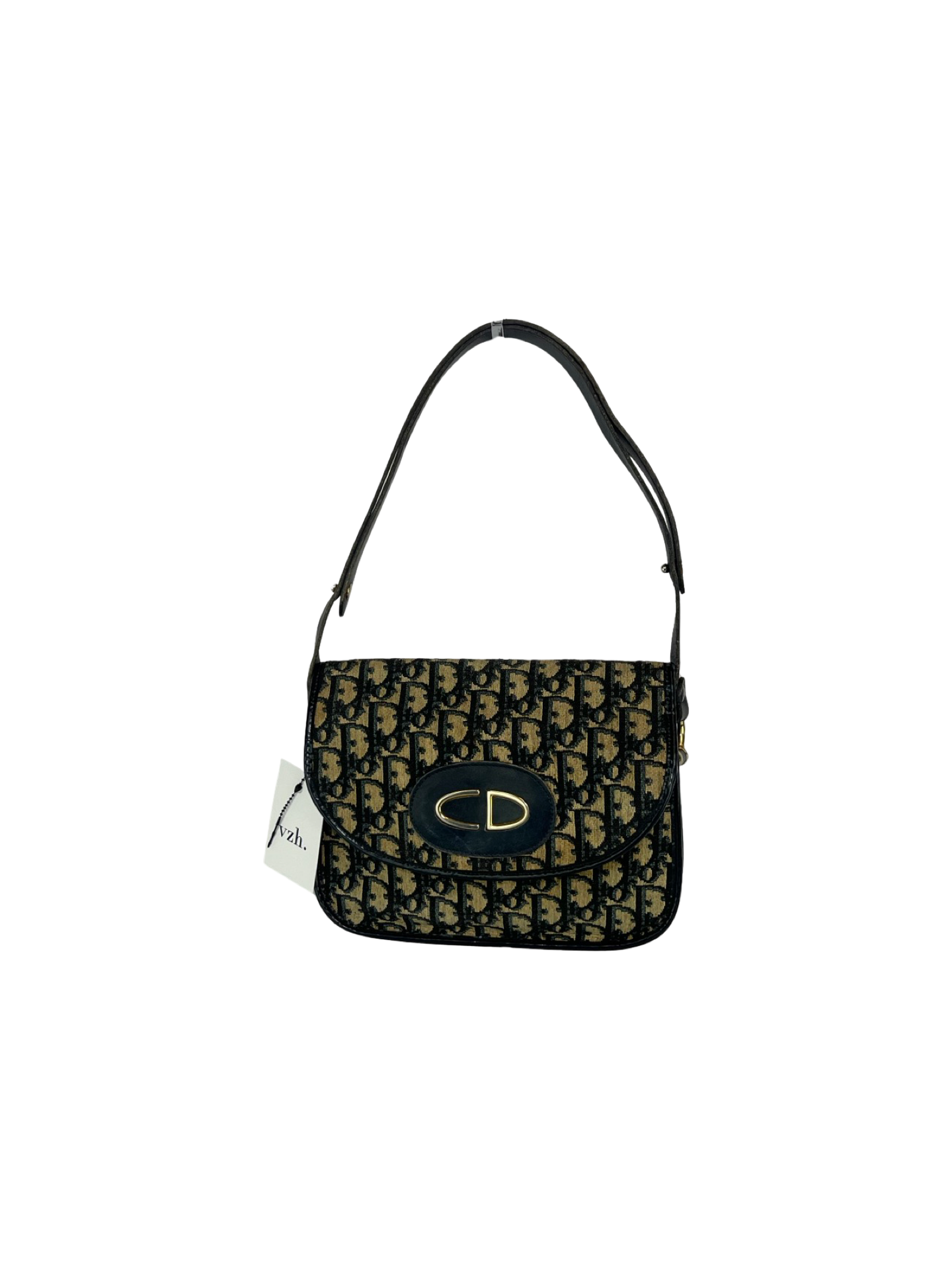 Dior monogram shoulder bag on sale